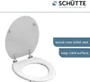 SCHÜTTE MDF WC sedátko, WC poklop s dřevěným jádrem, WC Náhled obrázku produktu 3