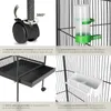 Cage à oiseaux 168 cm - gris anthracite Voir les images du produit 5