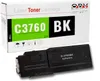Dell C3760 kompatibler Toner Schwarz - C3760 C3760dn Produktbild-Vorschau 1