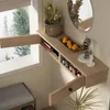 Scaffale sospeso con ante, marrone, moderno, stile loft, Anteprima dell’immagine prodotto 8