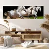 Bild auf Leinwand - Leinwandbild - Pferde Sand Gras - Produktbild-Vorschau 7