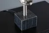 Extravagante Tischlampe SKULL 56cm schwarz silber Metall Produktbild-Vorschau 7