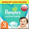 Pampers Active Baby Windeln Größe 3 - 208 Windeln Monatsbox Produktbild-Vorschau 1