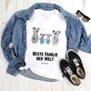 Mr. & Mrs. Panda Größe M T-Shirt Koala Familie zwei - Weiß Produktbild-Vorschau 2