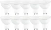 A group of ten identical LED light bulbs arranged in two rows. Produktbild-Vorschau