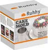 The image shows the packaging of a Ruhhy cake mold. The packaging features images of decorated cakes and text describing the product. Anteprima dell’immagine prodotto