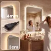 Badkamerspiegel Ariva, 70x90 cm, met LED-verlichting Productafbeelding-voorbeeld 2