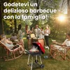 Extralink Home Barbecue con Ruote, Portatile, per Giardino Anteprima dell’immagine prodotto 5