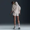 NIKE W NK ONE TF PO HOODIE POLAR Light Orewood Brown/Weiß M Produktbild-Vorschau 5