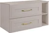 RODAN | Badschrank Hängend - 80 cm - Beige - MDF - mit 2 Produktbild-Vorschau 1