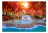 Basera Selbstklebende Fototapete Fluss- & Wasserfallmotiv Produktbild-Vorschau 2
