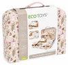 ECOTOYS EF4175 Puppenhaus im Koffer, zweistöckig, mit 20 Produktbild-Vorschau 10