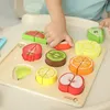 Klasická svetová súprava na krájanie ovocia Montessori so Náhľad obrázku produktu 2