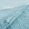 Pure Label Musselin Bettwäsche 155x220 cm mit einem Produktbild-Vorschau 4