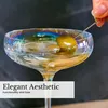 Intirilife 4x Martini Glas mit Regenbogen Schimmer und Produktbild-Vorschau 8