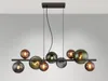 Globo Lighting Hängeleuchte Metall grau matt, 9x G9 LED Produktbild-Vorschau 3
