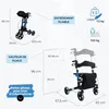 Mobiclinic, déambulateur, aide à la marche, freins à main, Voir les images du produit 2