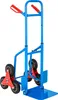 A blue and red stair climbing hand truck is shown against a white background. Náhled obrázku produktu