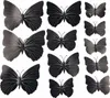 CHPN - Farfalle - Farfalle 3D - Set da 12 - Farfalle 3D Anteprima dell’immagine prodotto 2