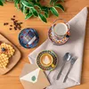 VANCASSO 4dílná sada šálků, porcelánová sada na espresso, Náhled obrázku produktu 7