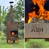 ASH - Pizza - 3 en 1 - BBQ/Foyer extérieur - Acier corten Voir les images du produit 4