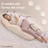 Cuscino per chi dorme sul fianco ELONEO con fodera, cuscino Anteprima dell’immagine prodotto 8