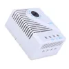 A white electronic device with vents and a dial. Anteprima dell’immagine prodotto