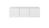 Mobile RTV a parete bianco, 120x38x37, mobile TV, finitura Anteprima dell’immagine prodotto 2