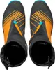 Bergschuhe "Phantom Tech HD" von Scarpa in Schwarz und Orange mit blauen Akzenten. Náhled obrázku produktu