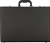 A black attaché case is shown from the front against a white background. Podgląd zdjęcia produktu