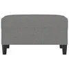 vidaXL Tabouret de pied gris foncé 70x55x41 cm Tissu Voir les images du produit 3