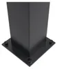 Set mit 2 CARMO Eisenpfosten 15x15cm H.185cm schwarz Produktbild-Vorschau 8