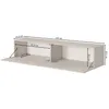 Selsey VELDIO - Meuble TV 140 cm gris-beige avec façade Voir les images du produit 5