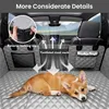 Hundedecke Auto Rückbank 145 x 73 cm Grau Wasserdicht für Produktbild-Vorschau 6