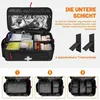 Trousse de premiers secours noire avec bandoulière, étanche Voir les images du produit 3