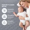 Matratzenschoner wasserdicht 140x200 cm, gesteppt, Produktbild-Vorschau 5