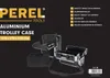 Trolley in alluminio - 370 X 225 X 670 mm - 66,9 L - Nero Anteprima dell’immagine prodotto 5