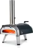 A pizza oven with a pizza inside, shown on a white background. Produktbild-Vorschau
