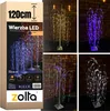 Collage of product images showing LED willow trees in different colors and packaging. Podgląd zdjęcia produktu