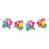 1 Tropische Blumen Wimpelkette - 6 Meter. Inhalt: 1 Produktbild-Vorschau 1