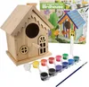 DIY Vogelhaus-Bausatz – Kreativspaß für Garten & Familie Produktbild-Vorschau 1