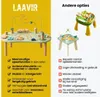 Laavir Houten Activiteitentafel Baby - Educatieve Productafbeelding-voorbeeld 6
