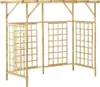 vidaXL Pergola für 3 Mülltonnen Kiefernholz Imprägniert Produktbild-Vorschau 4