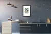 MuchoWow® MuchoWow® Gerahmtes Poster Surfbrett - Meer - Produktbild-Vorschau 2