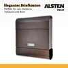 Alsten Tech Briefkasten mit Zeitungsfach Wandbriefkasten Produktbild-Vorschau 3
