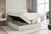 ALTDECOR Boxspringbett mit Matratze (20 cm hoch) und Topper Produktbild-Vorschau 3