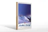 Holzschild Reise 20x30cm Muottas Muragl Schweiz Winter Produktbild-Vorschau 1