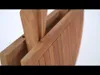 Rondo Teak Klapptisch – Ø 50 cm – Zusammenklappbarer Produktbild-Vorschau 15