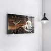 Wallfluent Hodiny - Obdélníkove Skleněné Nástěnné Hodiny - Náhled obrázku produktu 3