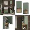 Badschrank Vicco Marelle Grün/Artisan 30 x 67 cm mit Tür Produktbild-Vorschau 6